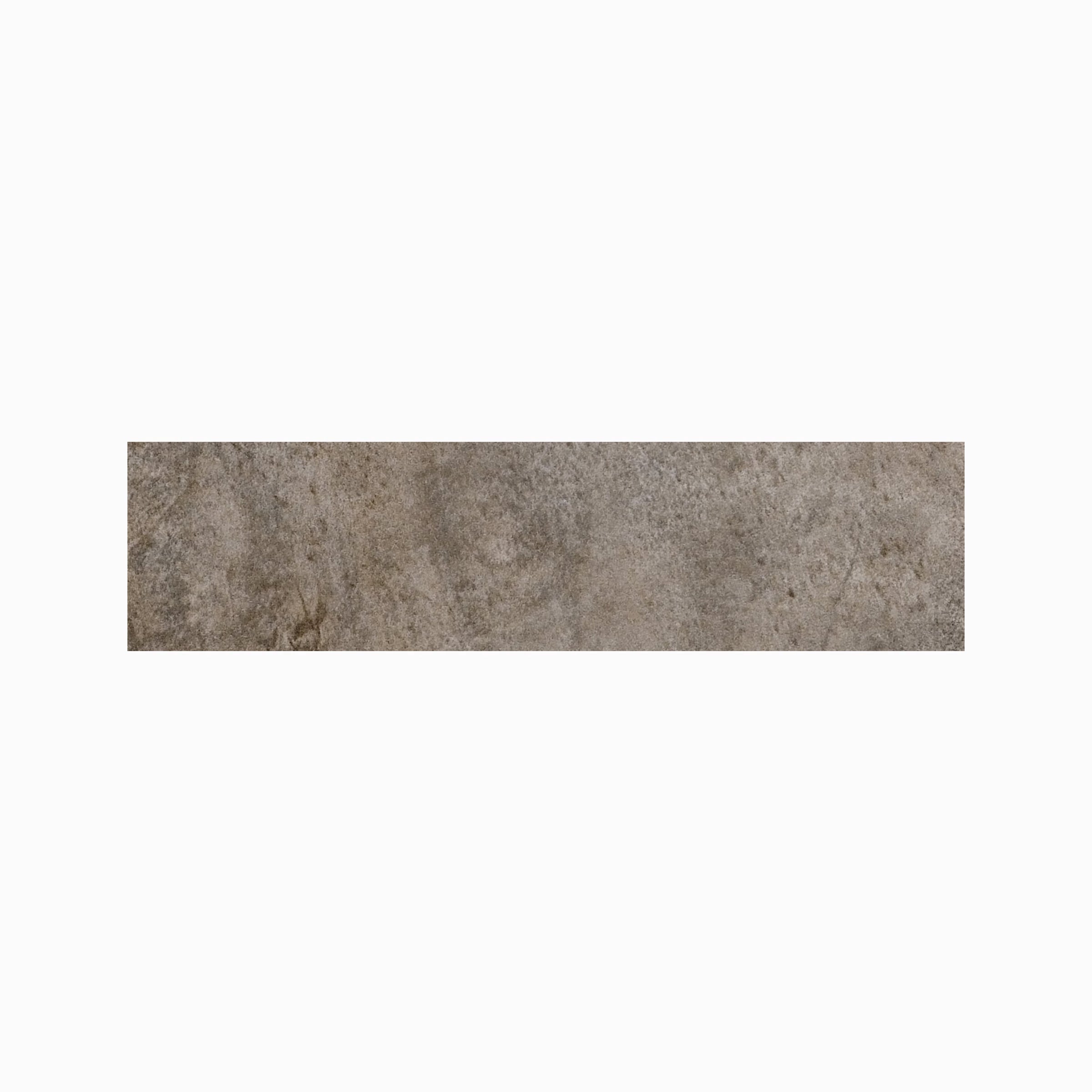 Stonefire 3x12 Matte Porcelain Bullnose Tile in Grey