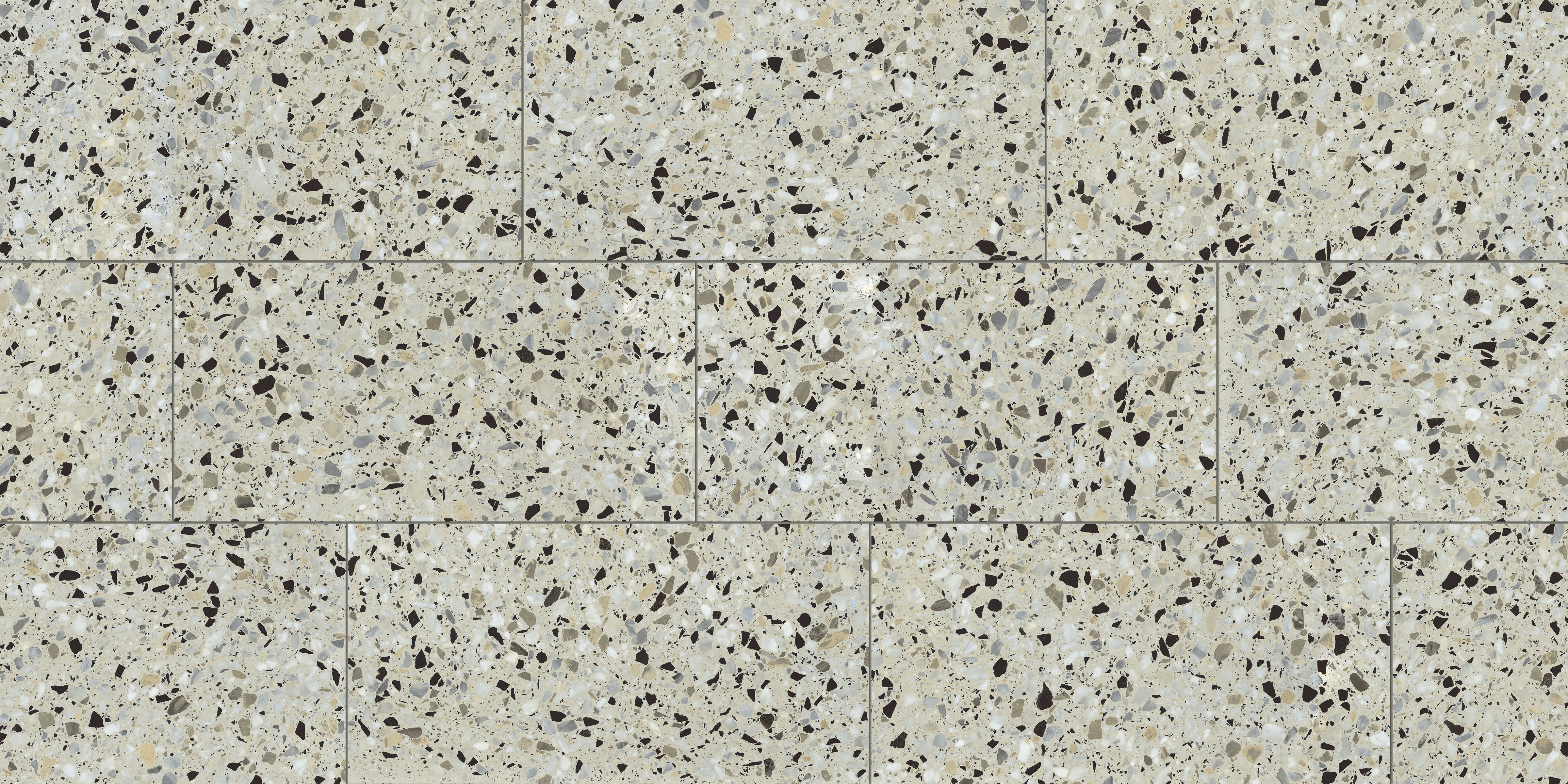 Terrazzo Allure™ 12x24 Matte Porcelain Tile in Mesquite