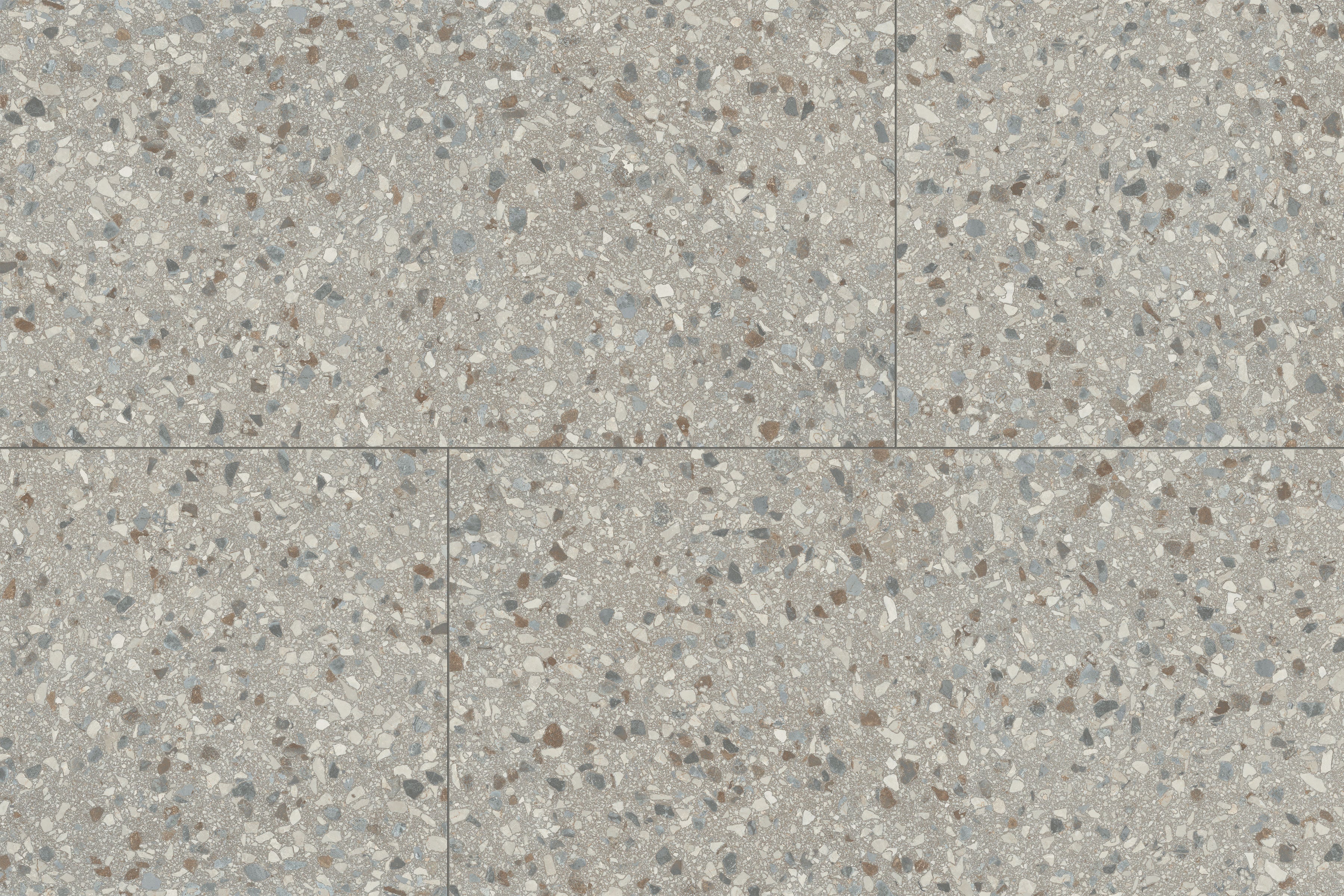 Terrazzo Allure™ 24x48 Matte Porcelain Tile in Stonehenge