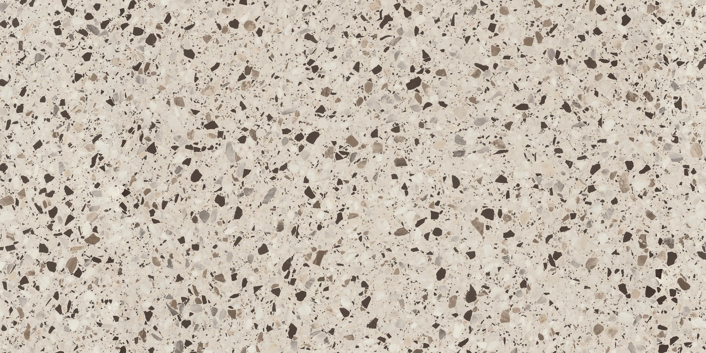Terrazzo Allure™ 24x48 Matte Porcelain Tile in Dune
