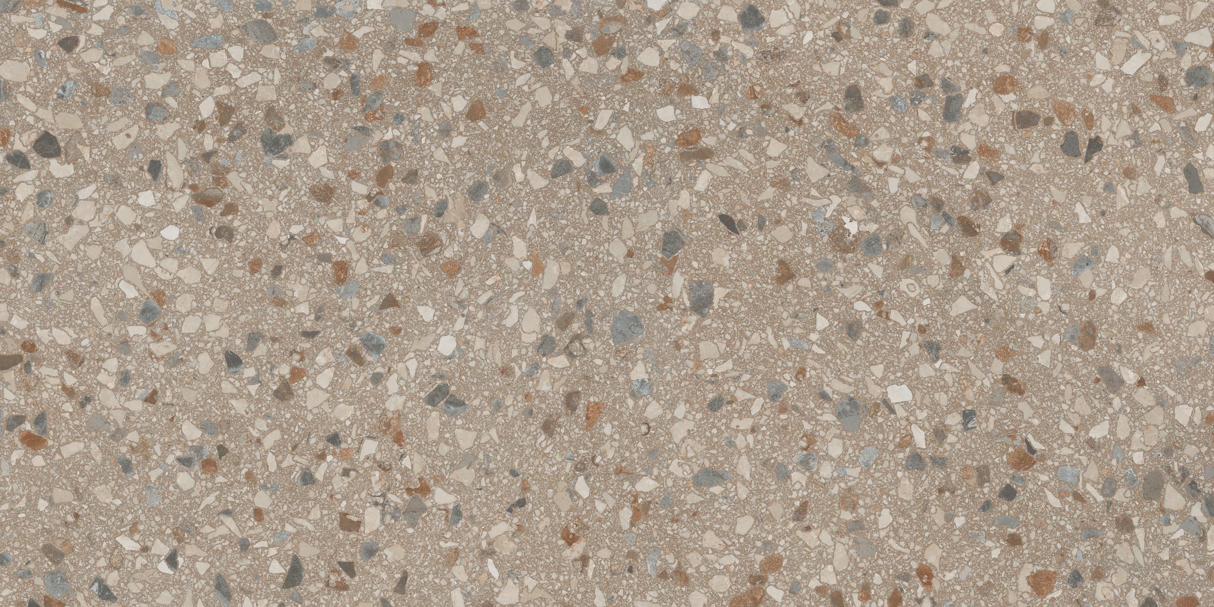 Terrazzo Allure™ 24x48 Matte Porcelain Tile in Tortoise