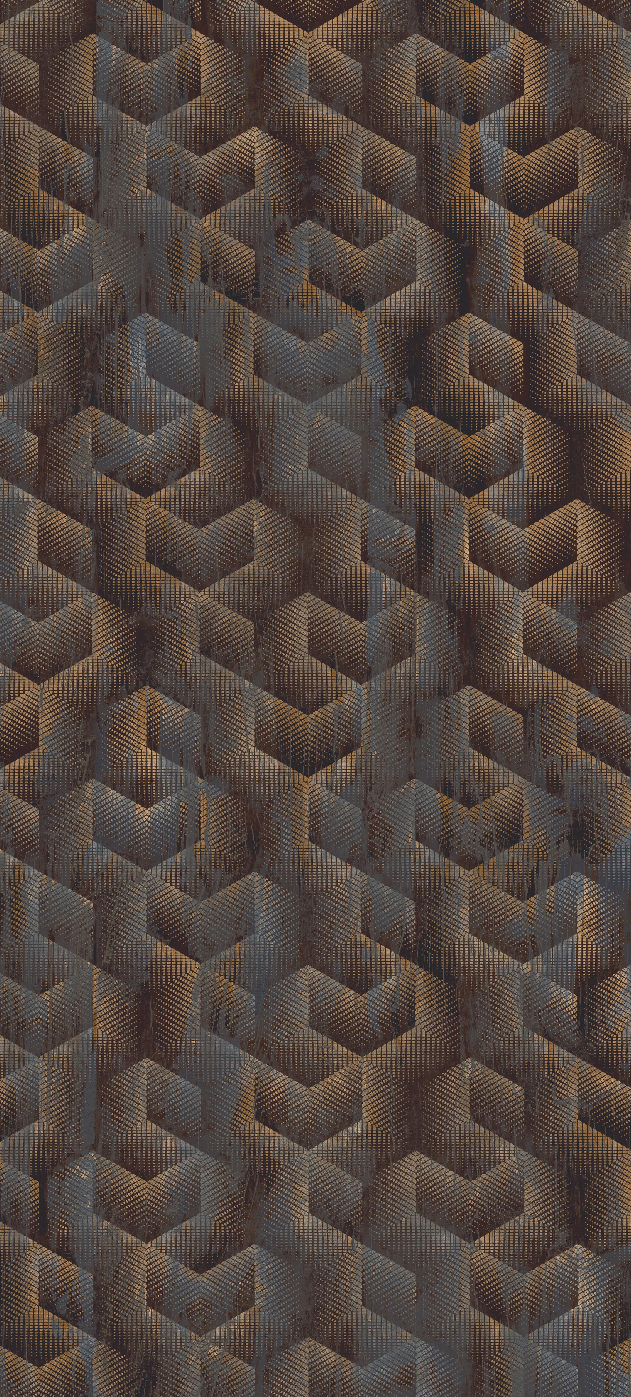 Untamed™ 48x110 Matte Deco 02 Porcelain Tile in Roam