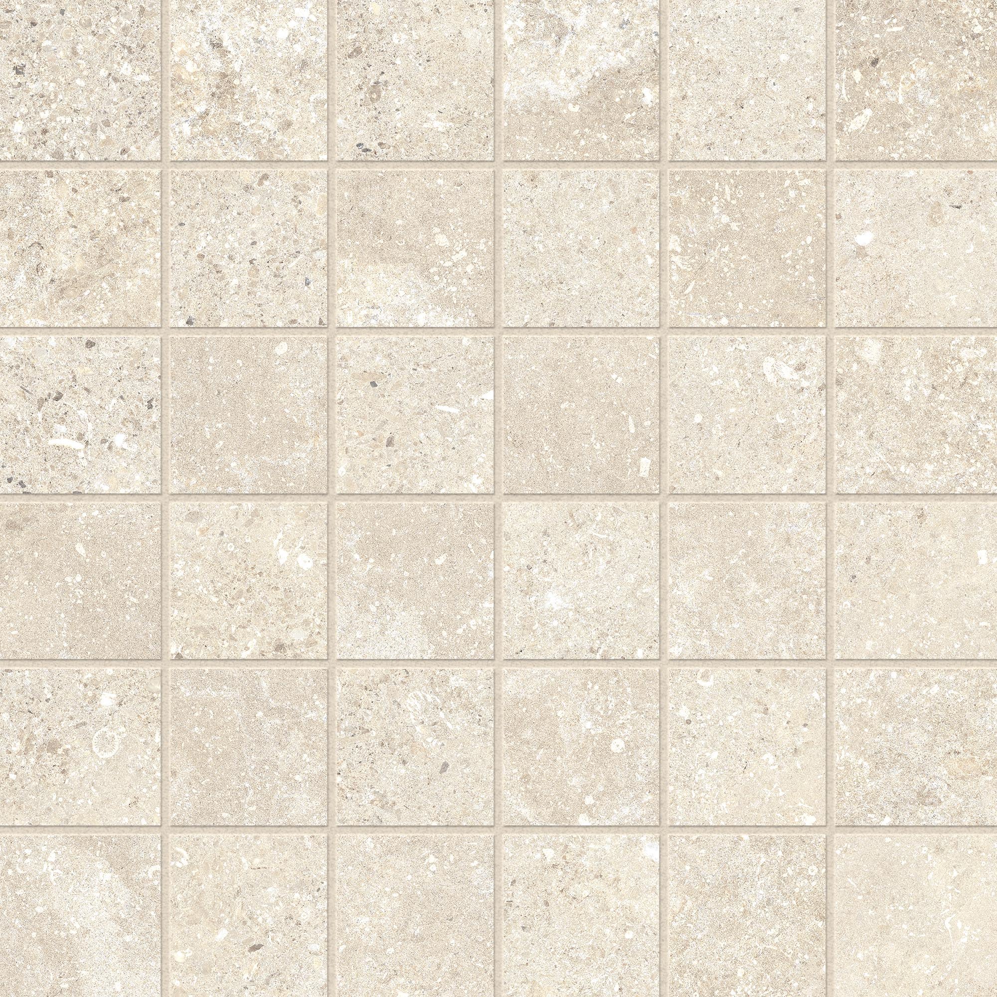 Untamed™ 2x2 Matte Porcelain Mesh Mosaic Tile in Wander Warm