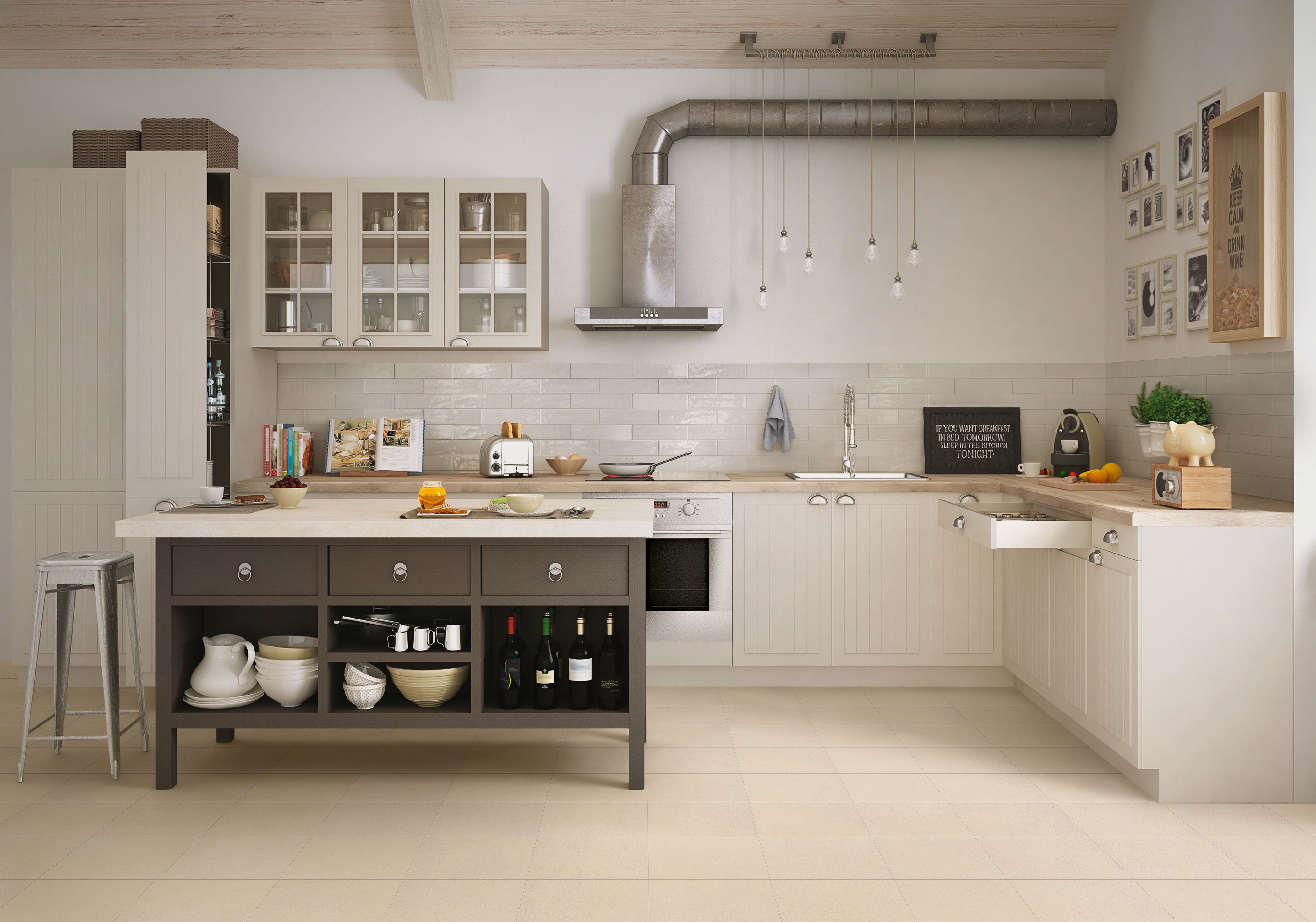 Urban Living 12x12 Matte Porcelain Tile in Sand