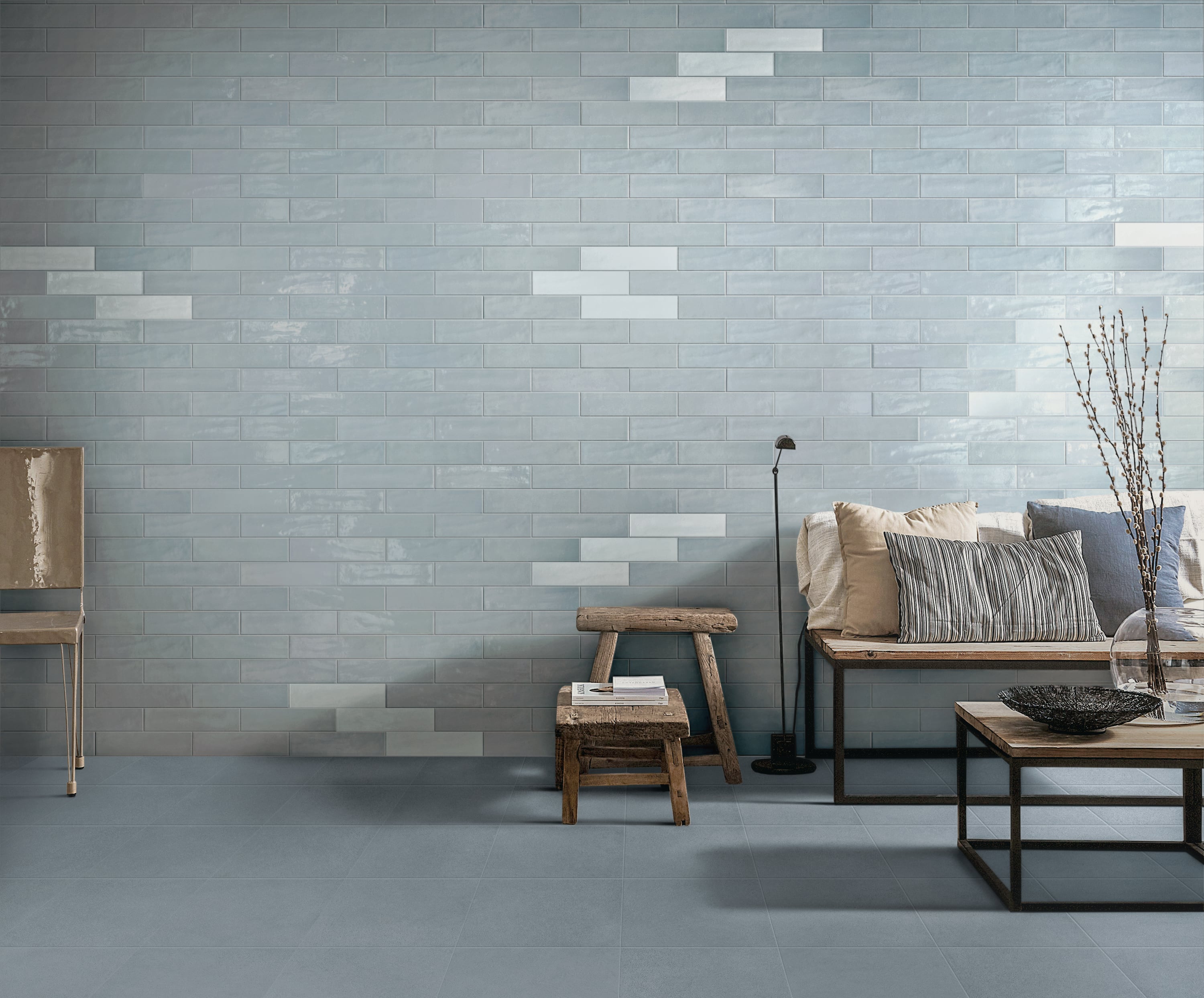 Urban Living 12x12 Matte Porcelain Tile in Coastal