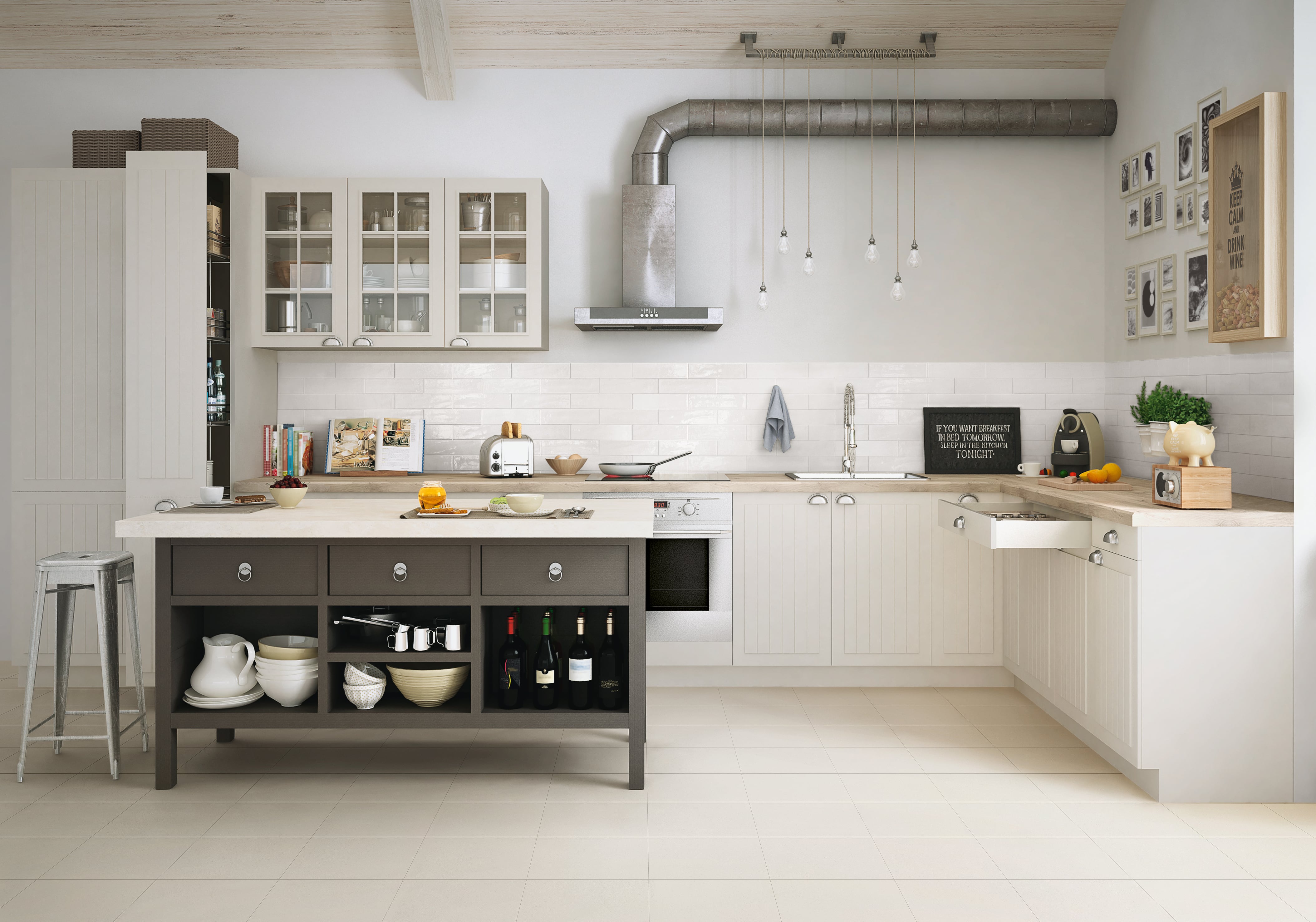 Urban Living 12x12 Matte Porcelain Tile in Pearl