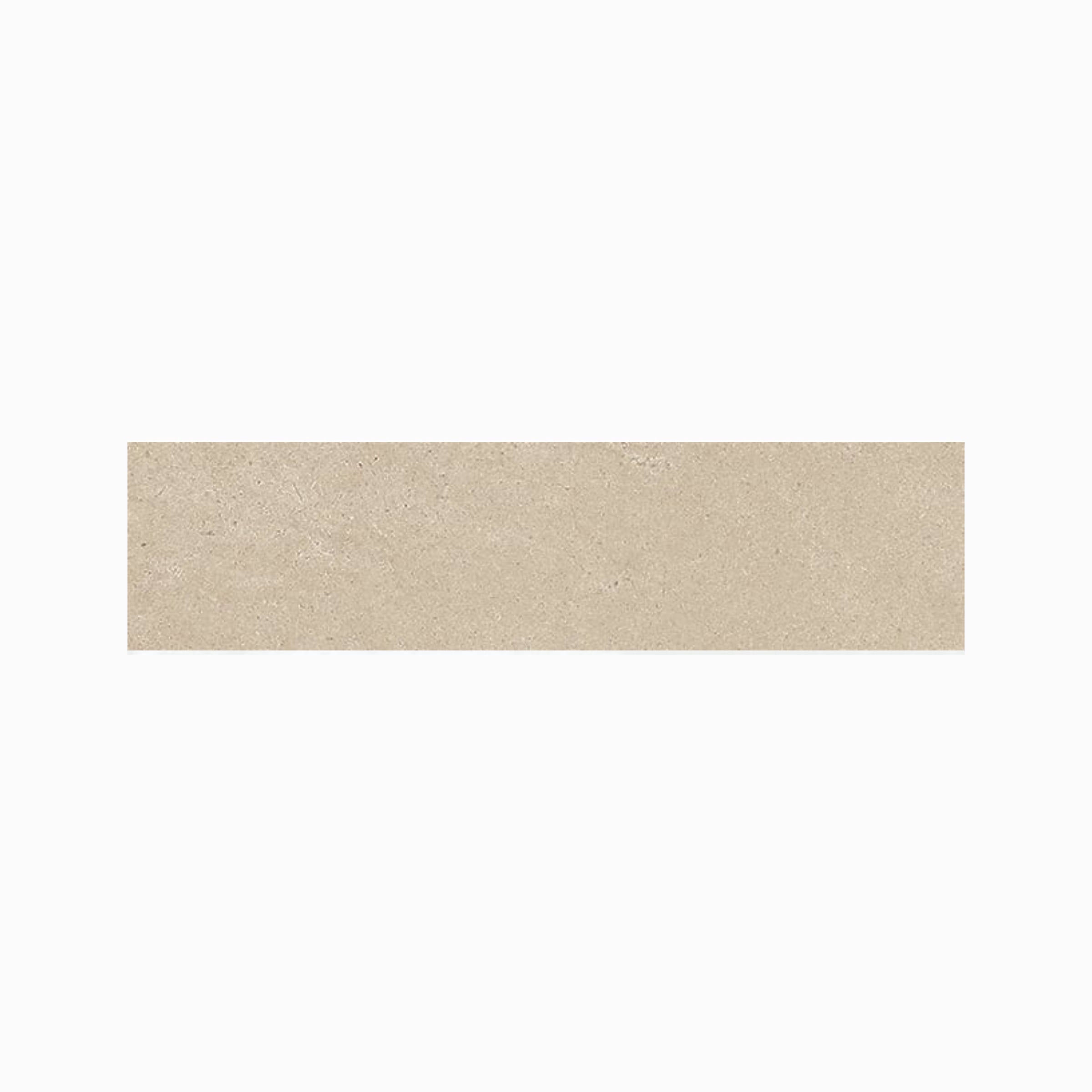 Urban Living 3x12 Matte Porcelain Bullnose Tile in Sand