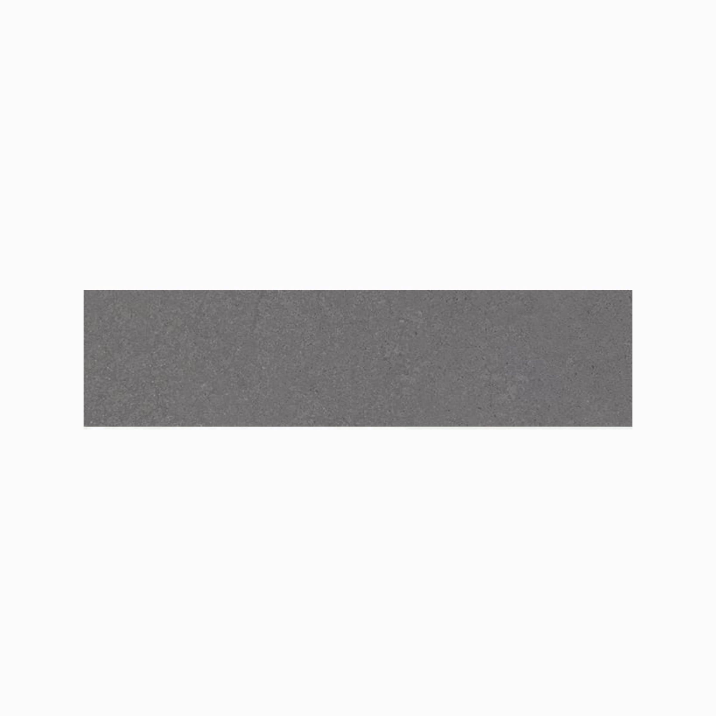 Urban Living 3x12 Matte Porcelain Bullnose Tile in Titanium