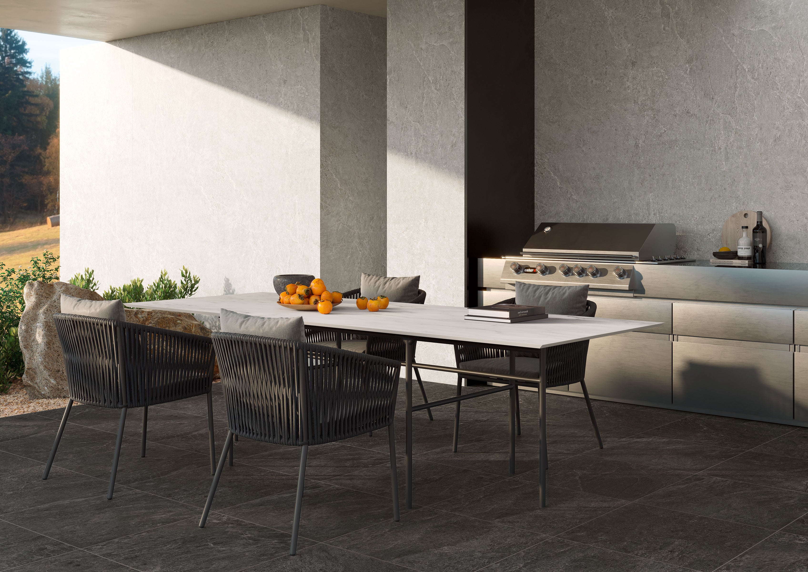 JEM Pre-Fab 32x96 Matte Porcelain Tile in Adagio White