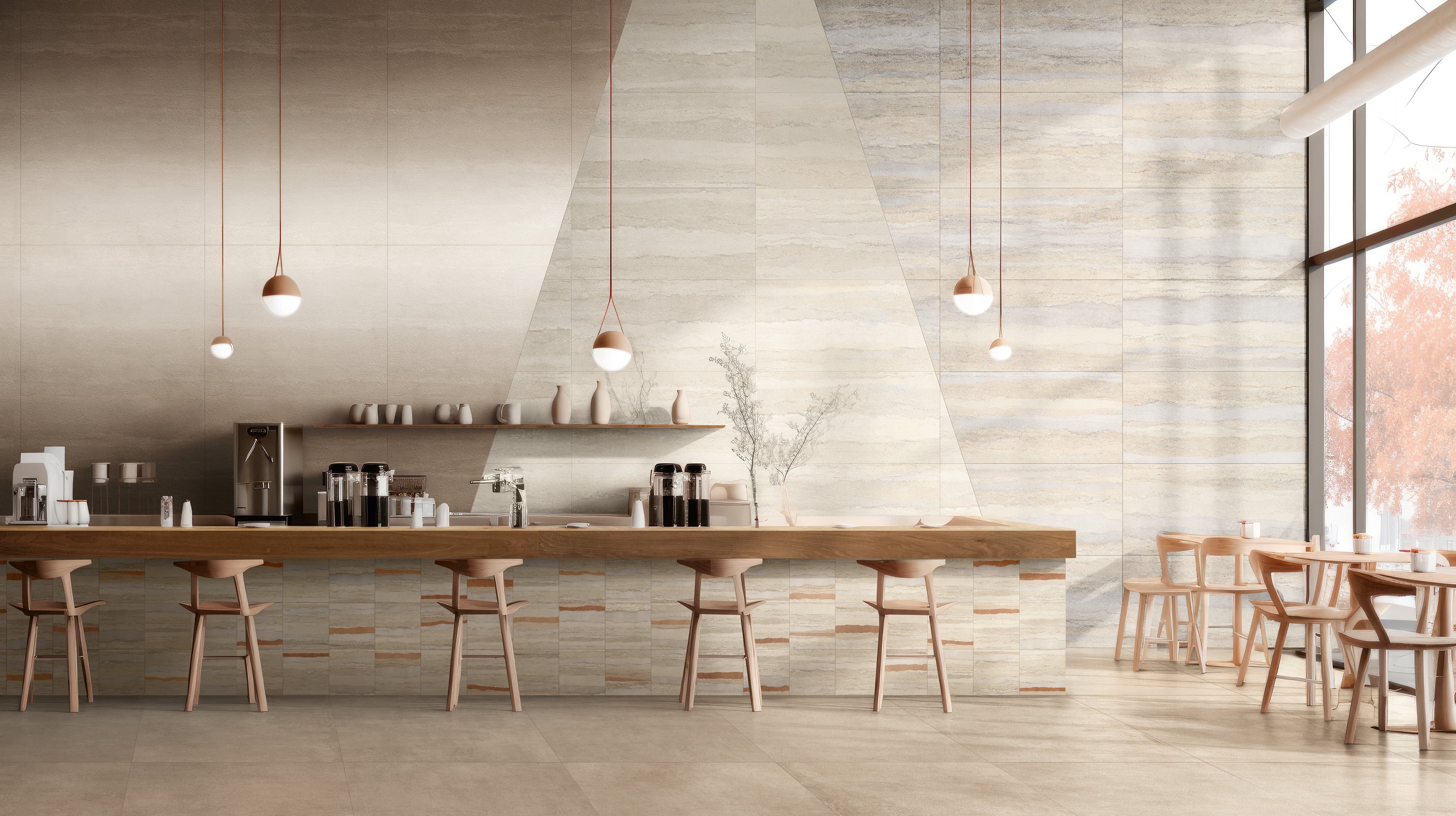 Imprint 12x24 Matte Porcelain Tile in Raw Earth Warm