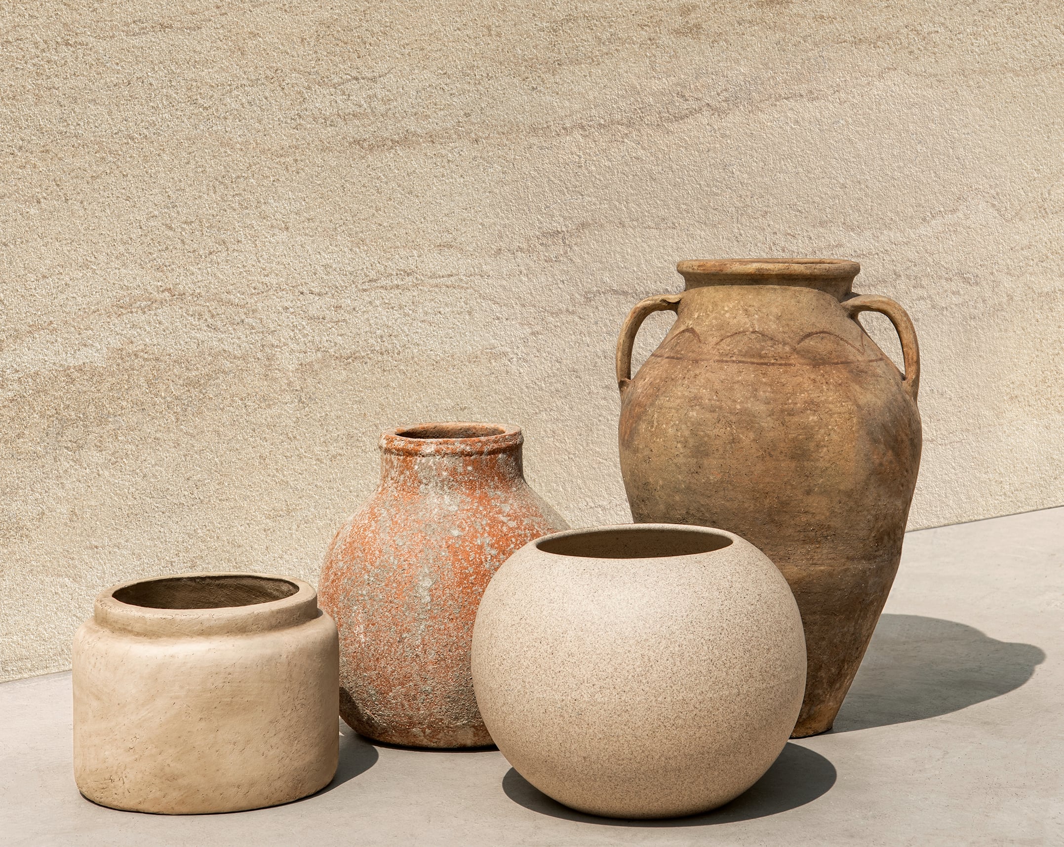 Imprint 24x48 Matte Porcelain Tile in Strata Warm