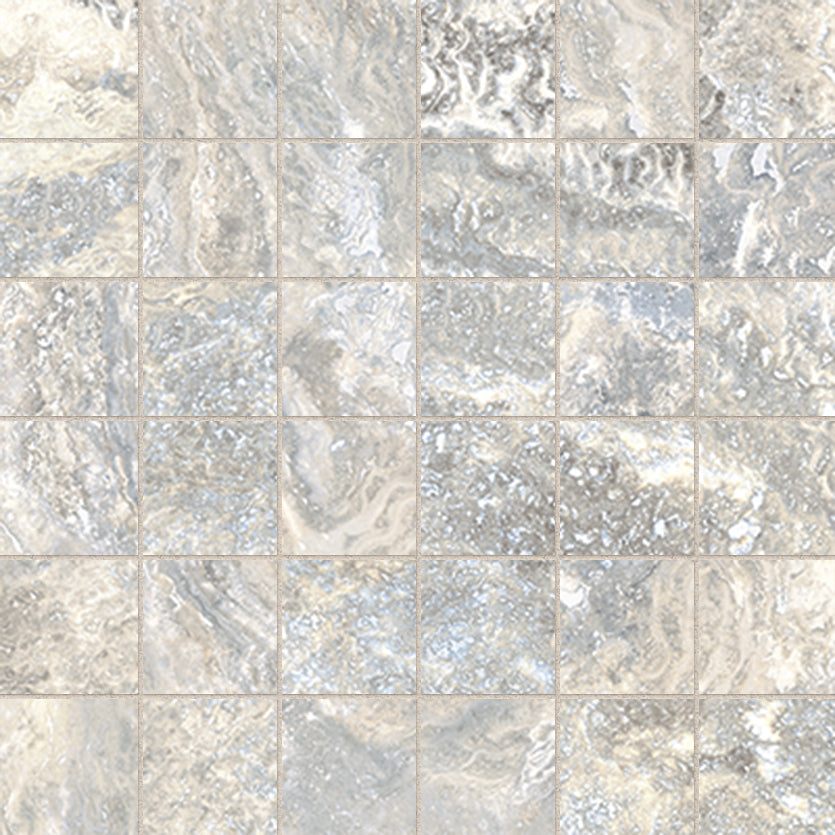 Millennium Stone 2x2 Porcelain Mesh Mosaic in Grey