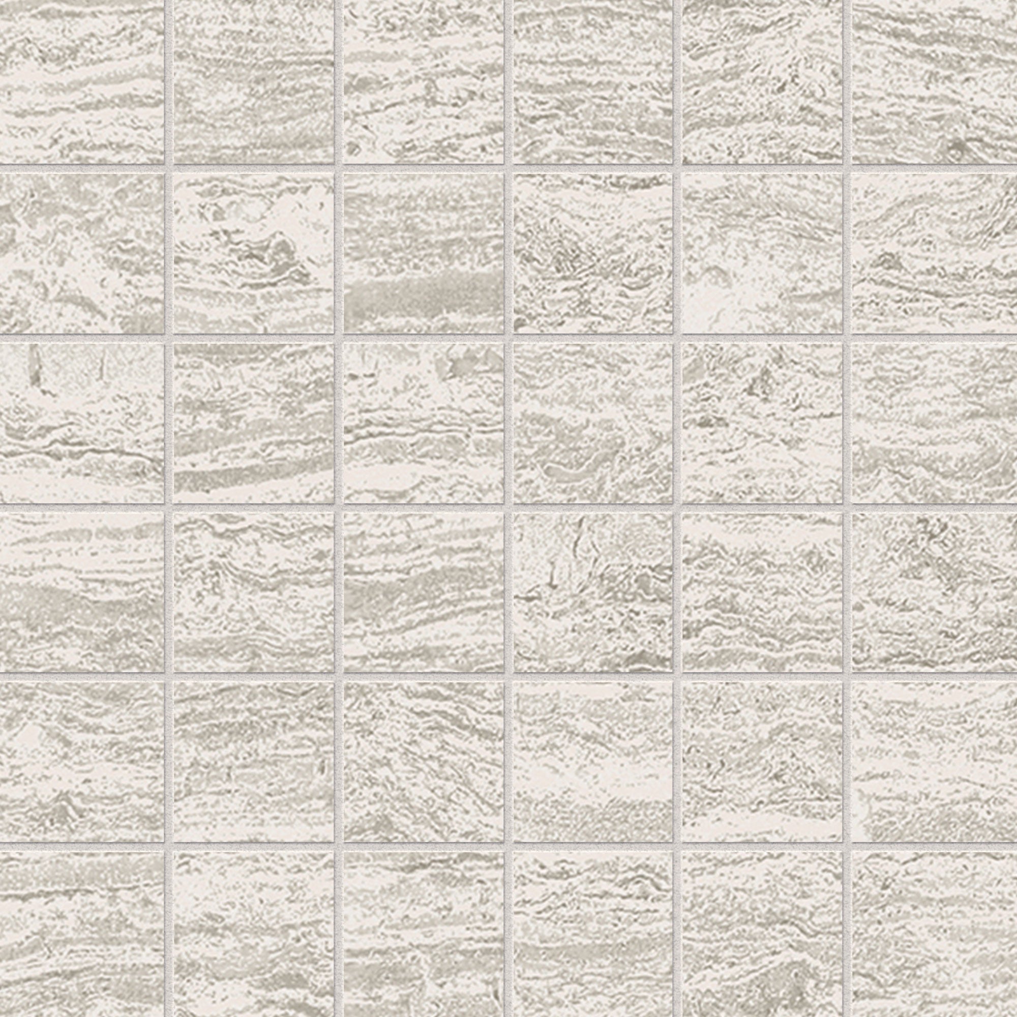 Stratos 2x2 Matte Porcelain Mesh Mosaic Tile in Cenere