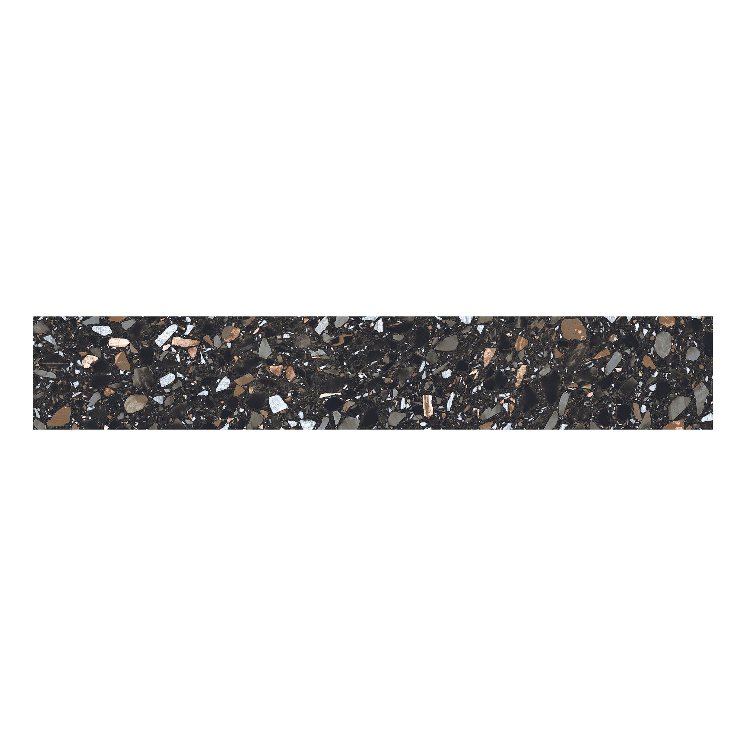 Terrazzo Allure™ 4x24 Matte Porcelain Tile in Constellation