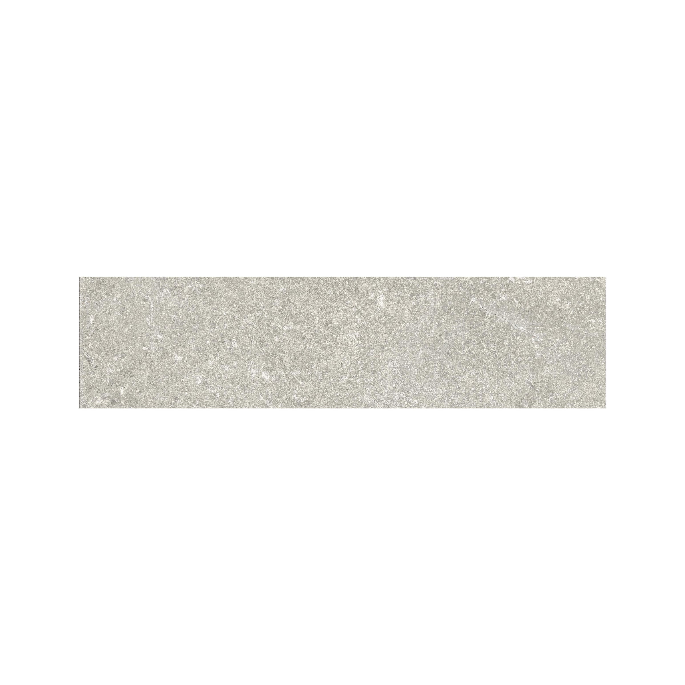 Untamed™ 3x12 Matte Porcelain Bullnose in Tile Wander Cool